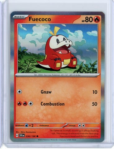 2023 Pokemon Scarlet Violet Promo Feucoco 036/198