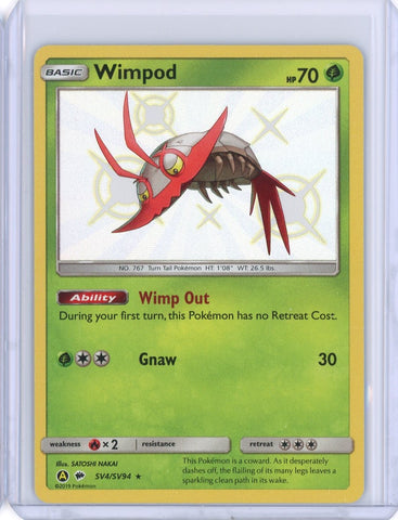 2019 Pokemon Promo Wimpod Holo SV4/SV94