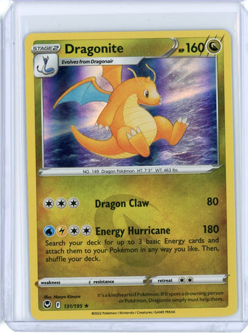 2022 Pokemon Silver Tempst Dragonite Holo 131/195