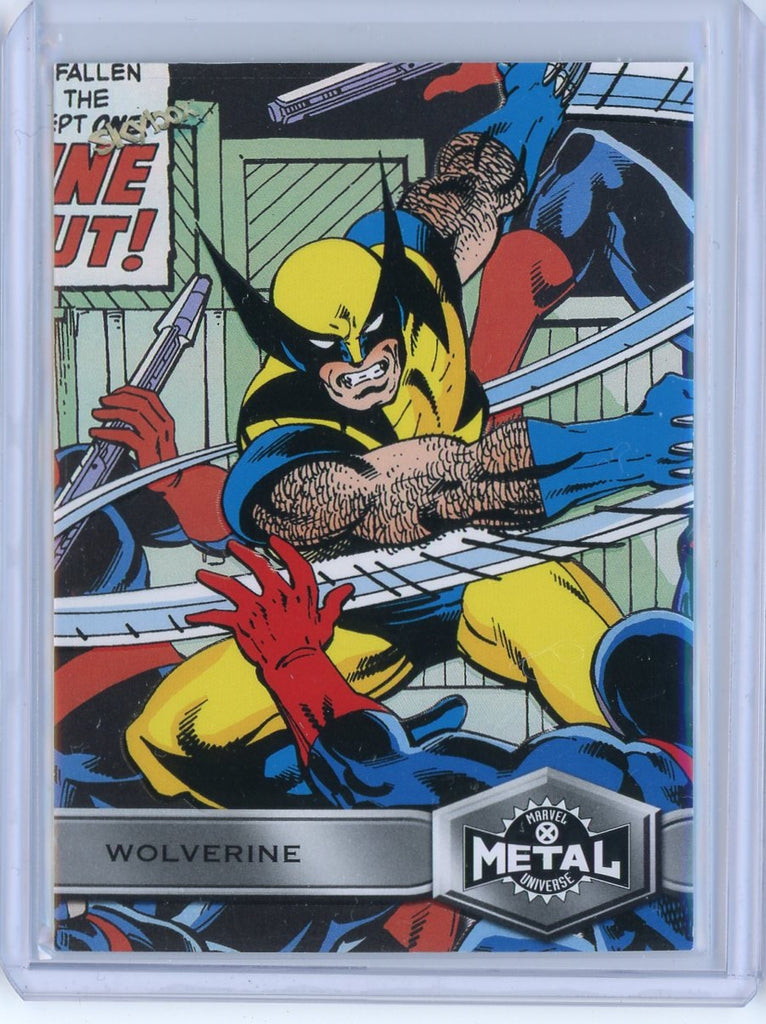 2020 Marvel X-Men Metal Universe Wolverine #169