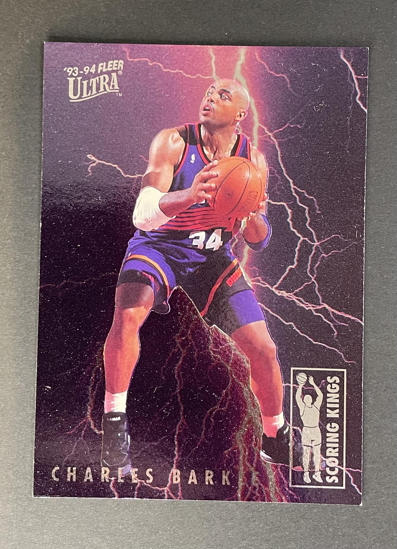 1993-94 Fleer Ultra Charles Barkley Scoring Kings Card #1 of 10