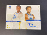 2021-22 Panini Photogenic Jonathan Kuminga Moses Moody Dual Auto DAU-KM