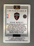 2021-22 Panini Impeccable Evan Mobley RC Stainless Stars Red #22