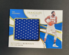 2018-19 Panini Immaculate Mitchell Robinson /99 #STMRB