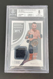 2021 Immaculate UFC Alexander Volkanovski Materials Patch #2 BGS 8