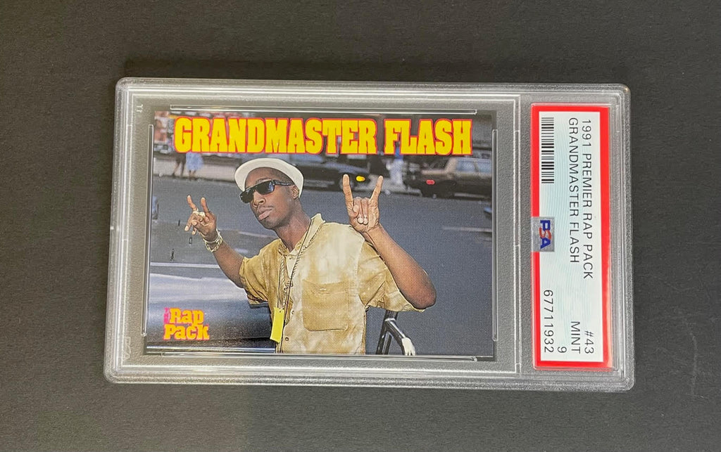 1991 Premier Rap Pack Grandmaster Flash #43 PSA 9 MINT