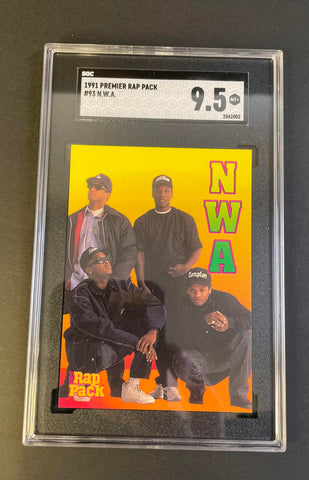 1991 The Rap Pack MWA #93 SGC 9.5 MINT+