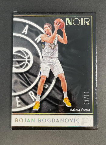2018-19 Panini Noir Bojan Bogdanovic Gold /10 #9