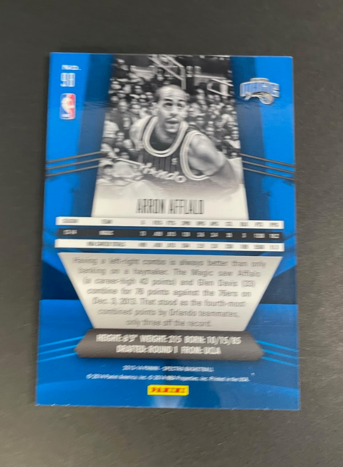 2013-14 Panini Spectra Arron Afflalo /199 #98