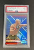 2022 Panini Chronicles UFC Kamaru Usman Blue /99 #298 PSA 9