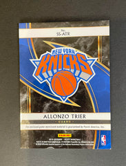 2019 Panini Select  Allonzo Trier Patch Card SSATR