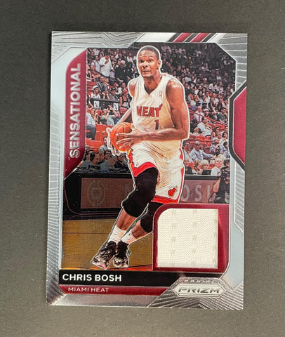 2020-21 Panini Prizm Sensational Chris Bosh Patch #SWCBS