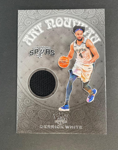2020-21 Panini Court Kings Art Nouveau Derrick White Patch #ANWHI