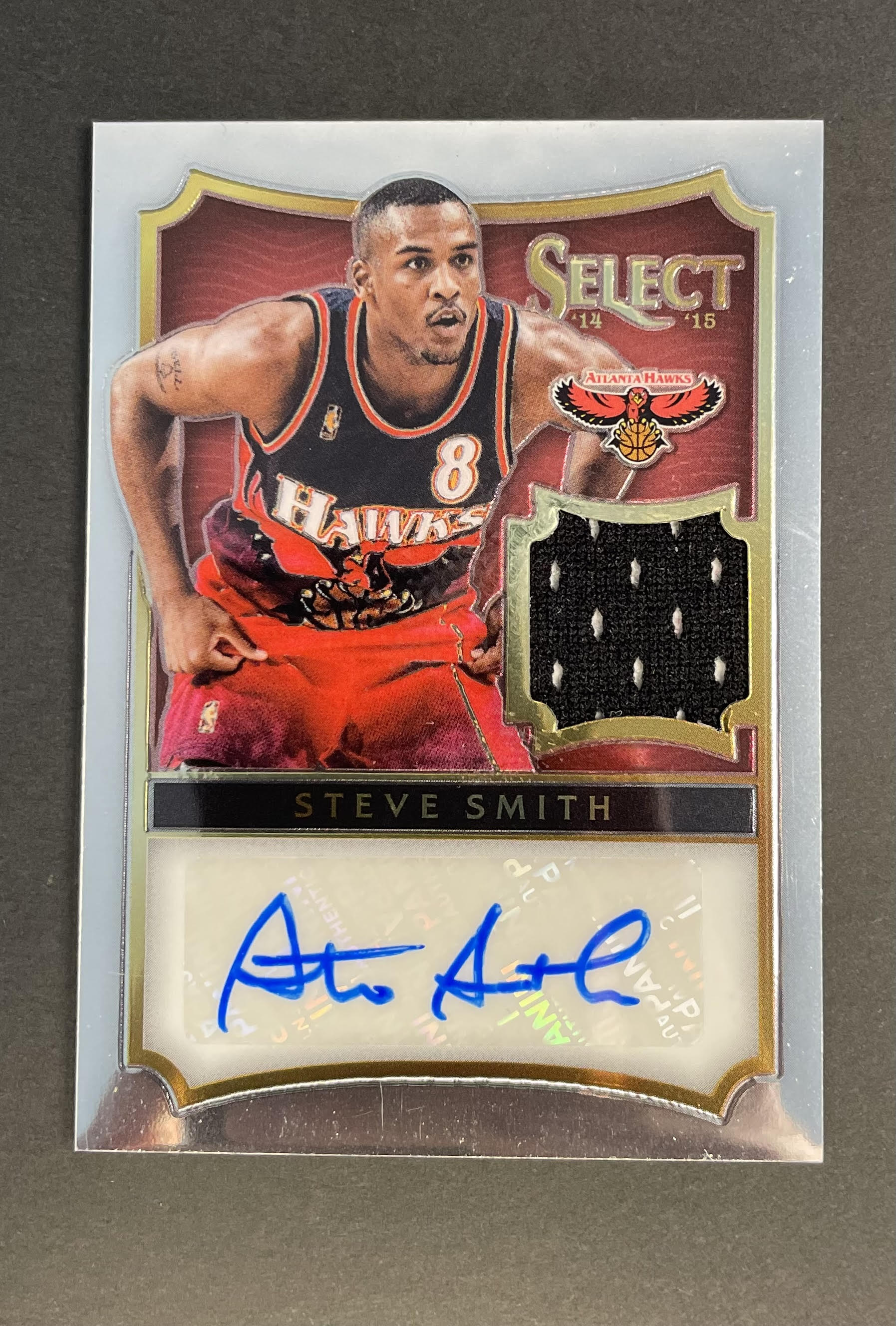 2014-15 Panini Select Steve Smith Patch Auto /199 #31