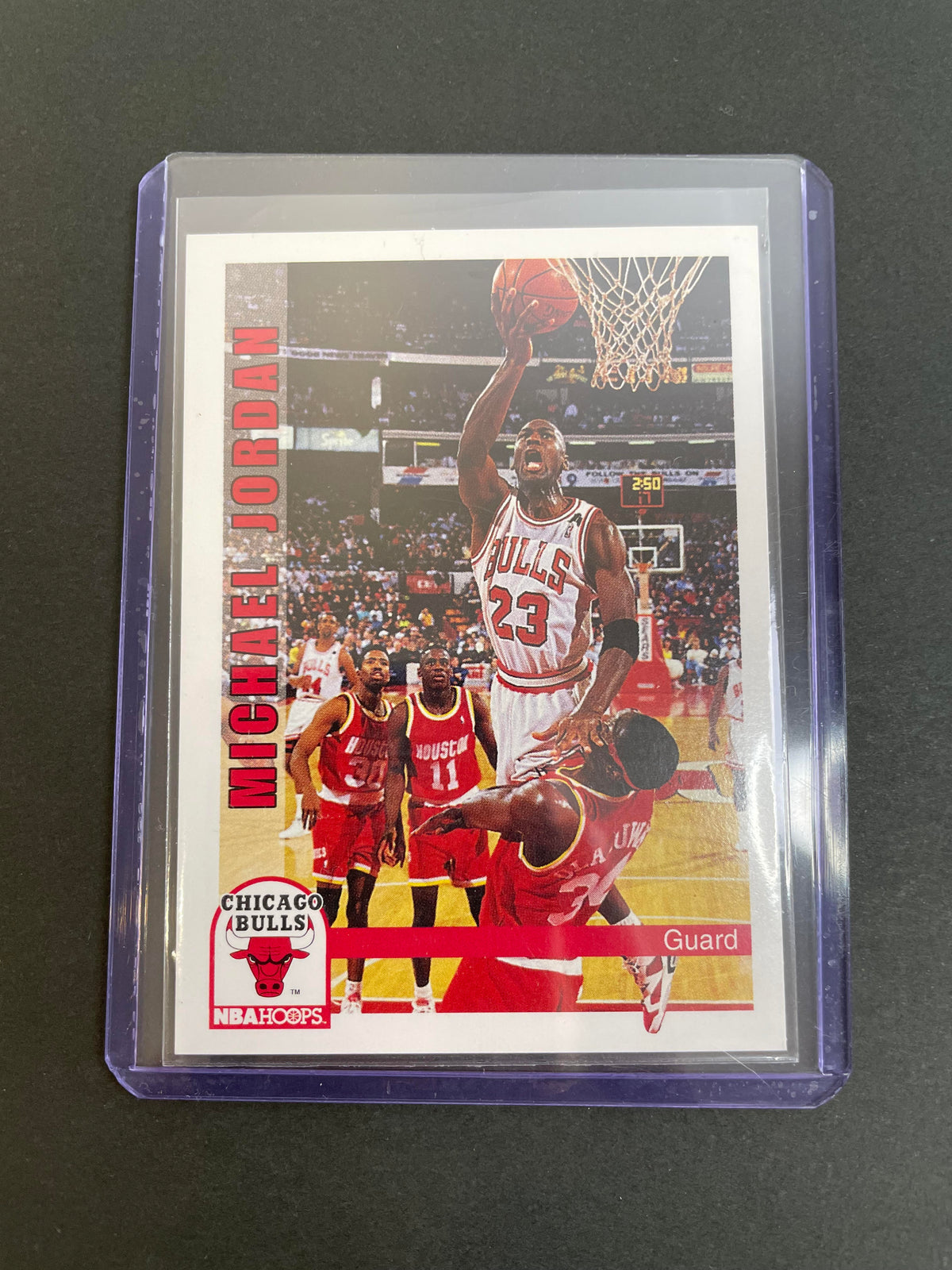 1992 NBA Hoops Michael Jordan Card 30
