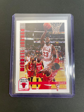 1992 NBA Hoops Michael Jordan Card 30