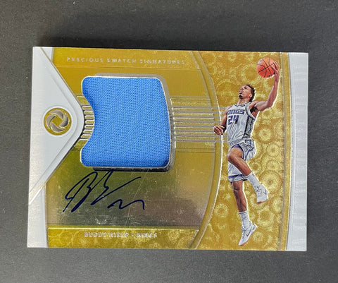 2018-19 Panini Opulance Buddy Hield Precious Swatch Signatures /25 #PSBHD Auto