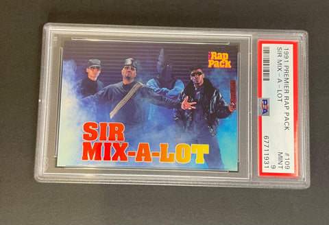 1991 Premier Rap Pack Sir Mix A Lot PSA 9 MINT