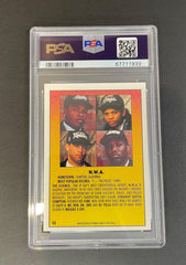 1991 Premier Rap Pack NWA #94 PSA 8