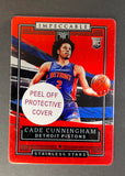 2021-22 Panini Impeccable Cade Cunningham RC Stainless Stars Red #20