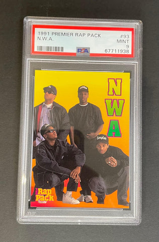 1991 Premier Rap Pack NWA #93 PSA 9 MINT