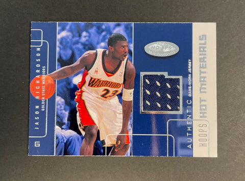 2002-03 Hoops Hot Materials Jason Richardson Patch #HMJR